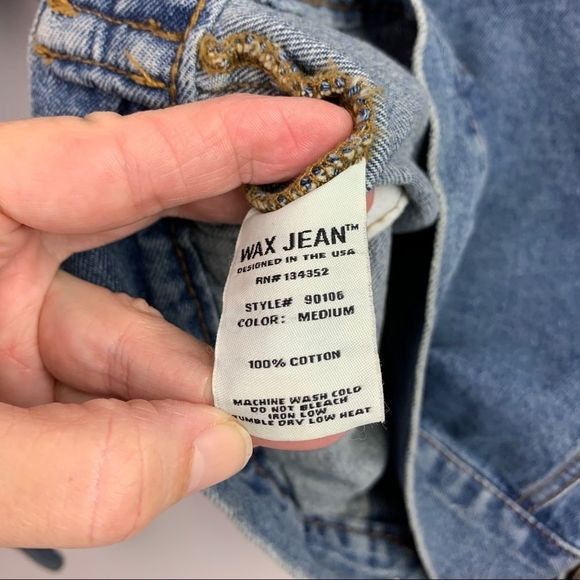 Embroidered Distressed Jeans Jacket - Picture 8 of 8